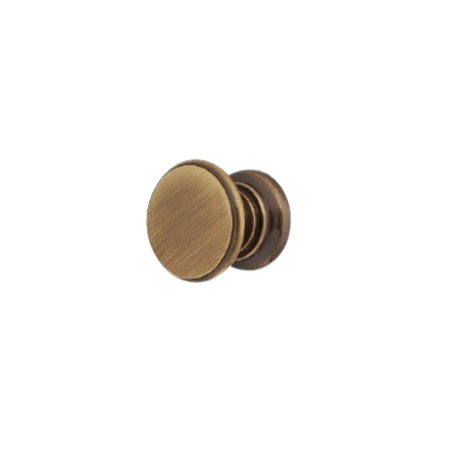 KNOB BRASS BROWN ANT. 25X20MM (132.07.103)