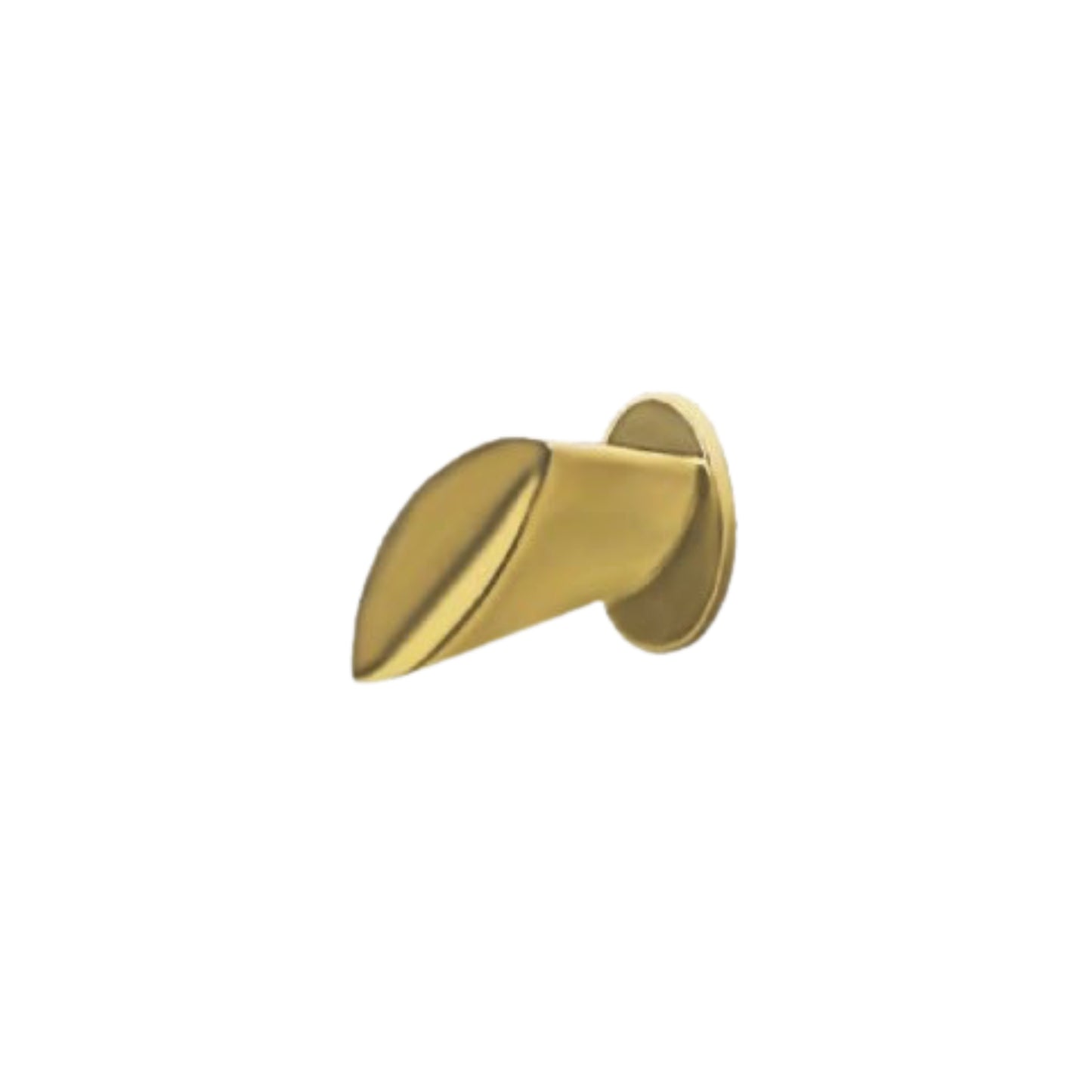 KNOB ZI.GOLD PLATED POL.31X19MM (135.49.800)