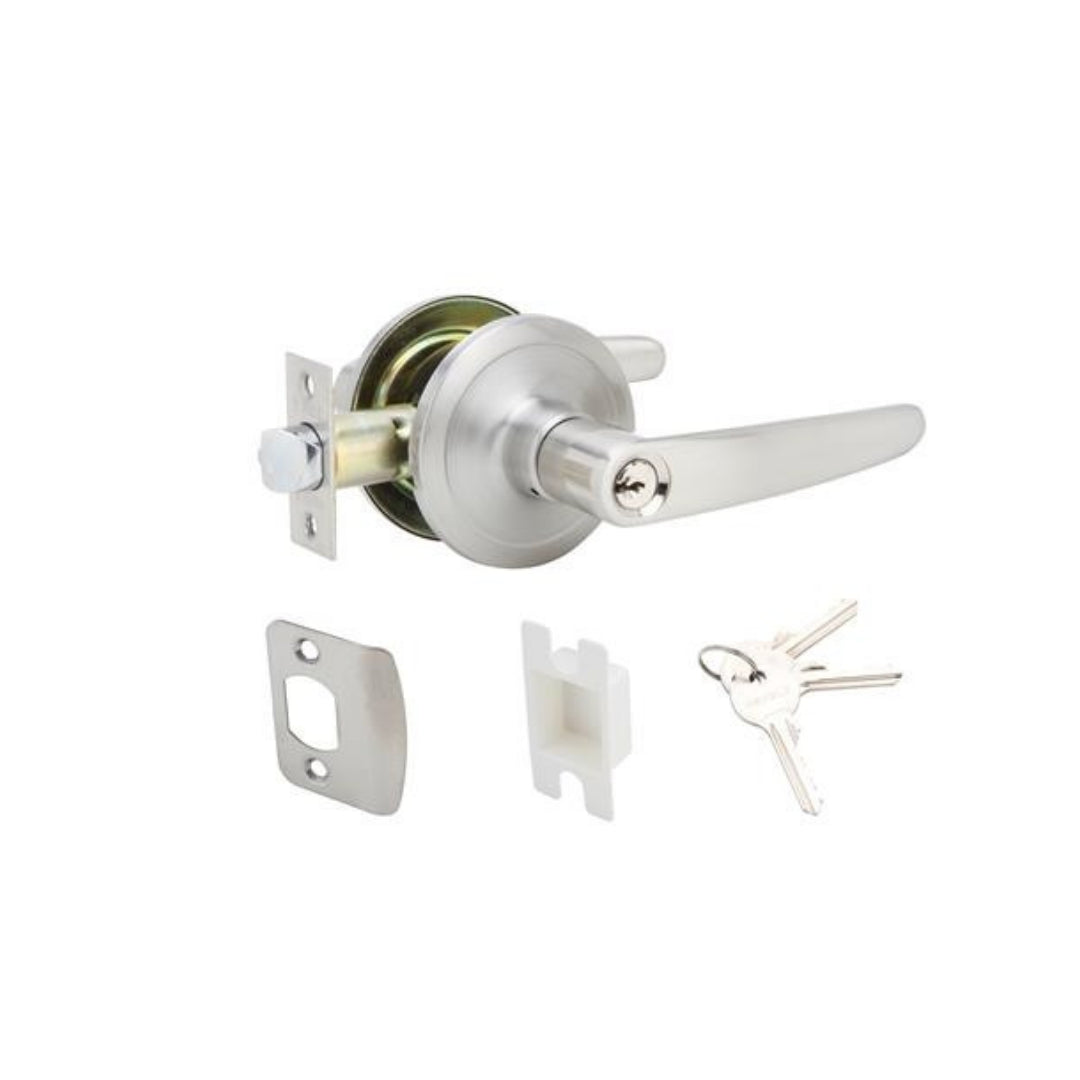 សោមូលដៃកាច់មានកូន-ស LEVER LOCK.ENTRANCE.ST.ST. (489.10.788)