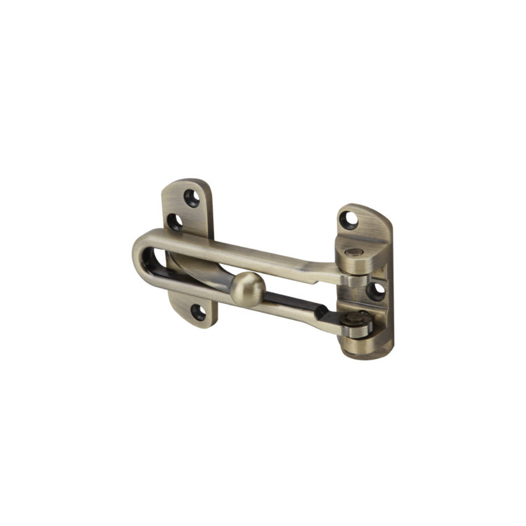 DOOR GUARD ZINC ALLOY ANTIQUE BRASS FINISH (489.15.003)