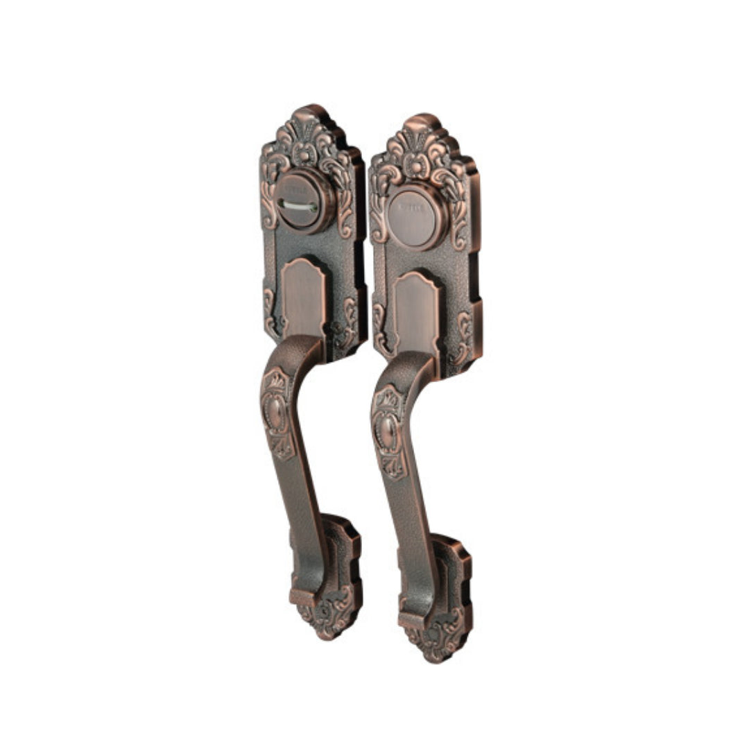 ដៃសោបញ្ឆោតទ្វារម៉ូដជាប់ពណ៍ត្នោត DUMMY GRIP HDL.ANT.COP (489.94.323)