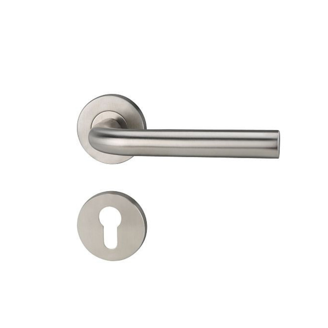 Bathroom LEVER HANDLE SET PC ST.ST.MATT (499.10.127)