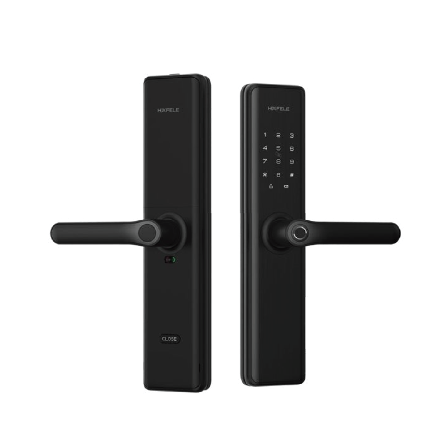 HAFELE EL 9000-TCS LOCK_FINGER PRINT DL7600 BLACK BLE (499.21.180)