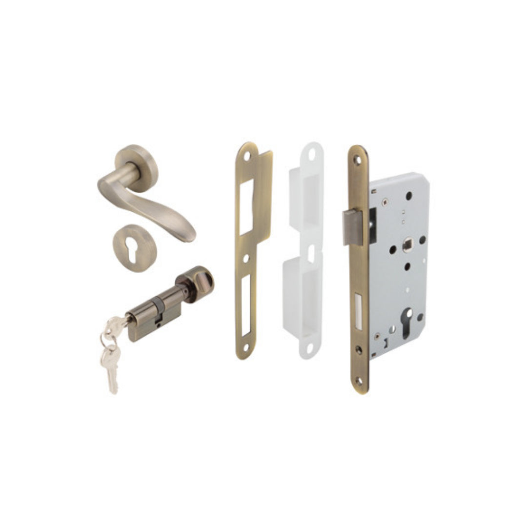 ENT.LEVER HDL SET ZI.ANT.BR (499.62.401)