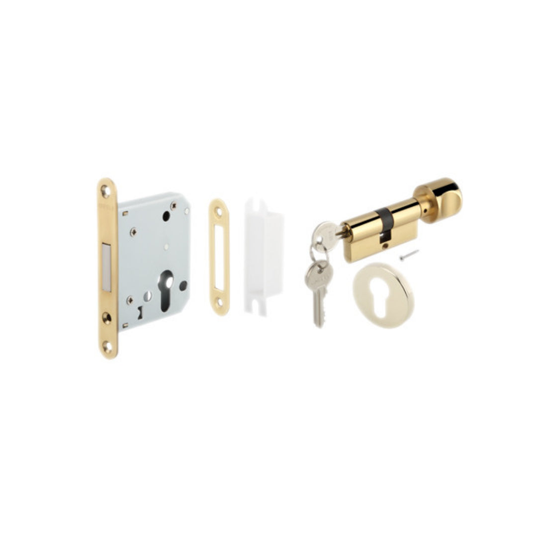 DIY SWING DOOR LOCKSET BR POL (499.65.211)