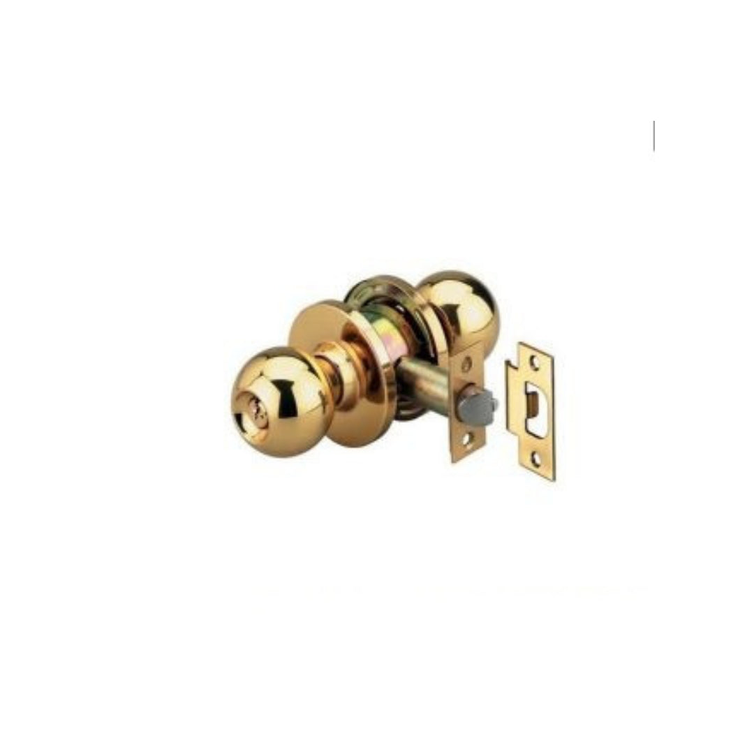 KNOB LOCKSET BATHROOM BR.POL. (911.64.259)