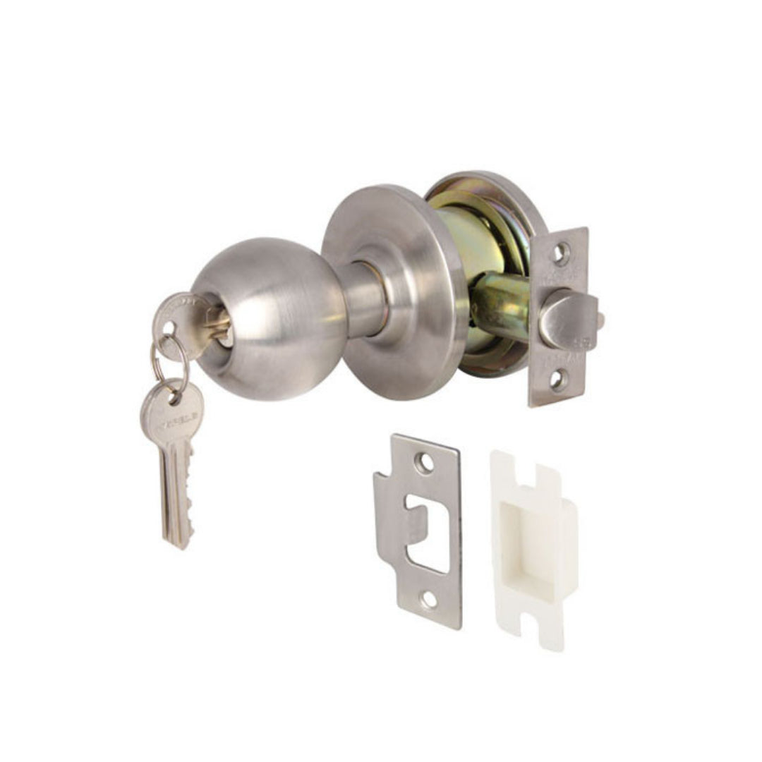 KNOB LOCKSET COMMUNICATION ST.ST (911.64.334)
