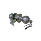 KNOB LOCK SET ST.ST 60MM WITH 3 KEY (911.64.215, 911.64.216, 911.64.217)