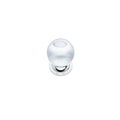 KNOB BRA.CHR.POL/CLEAR  25X33MM (132.03.421)