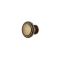 KNOB BRASS BRONZED 30X22MM (135.06.103)