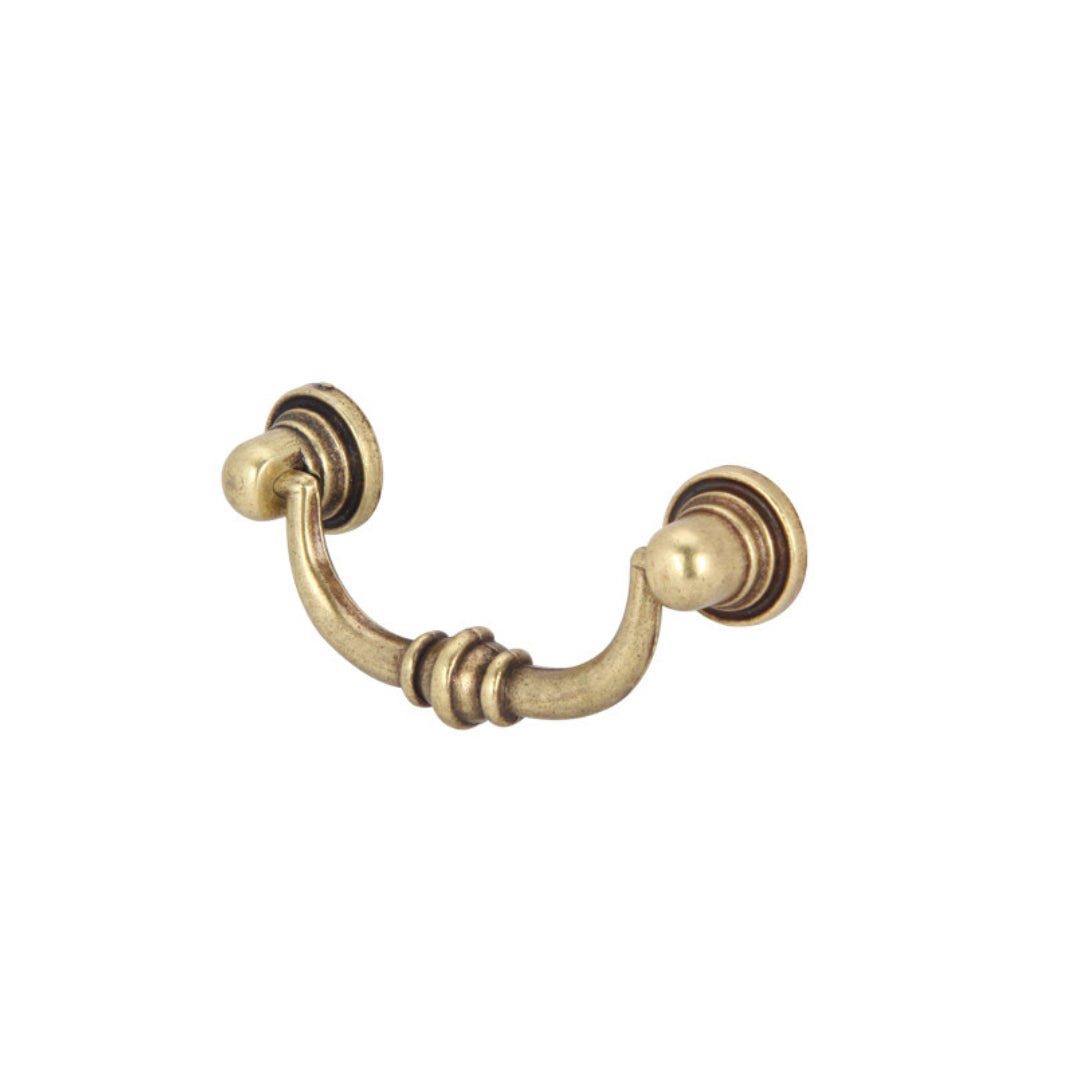HANDLE ZI.BURNISHED BR. 64MM. (123.32.51084)