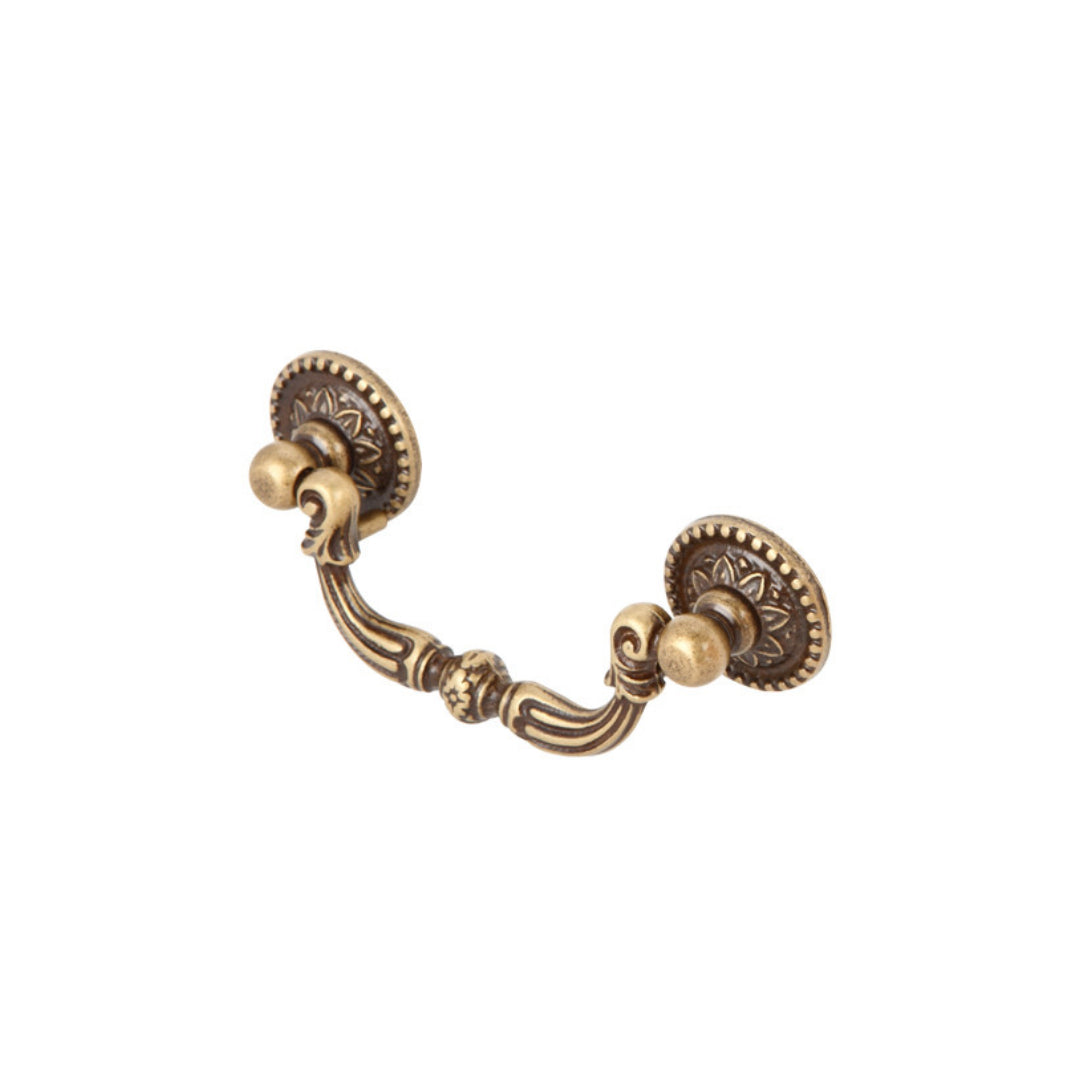 HANDLE BRASS BRONZED 123X50MM (125.72.102)