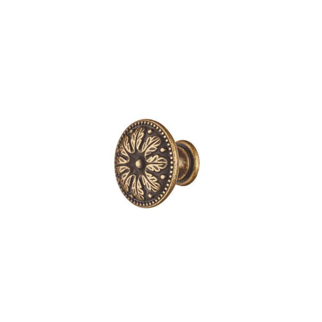 KNOB ZI.BROWN 26X19MM (125.73.112)