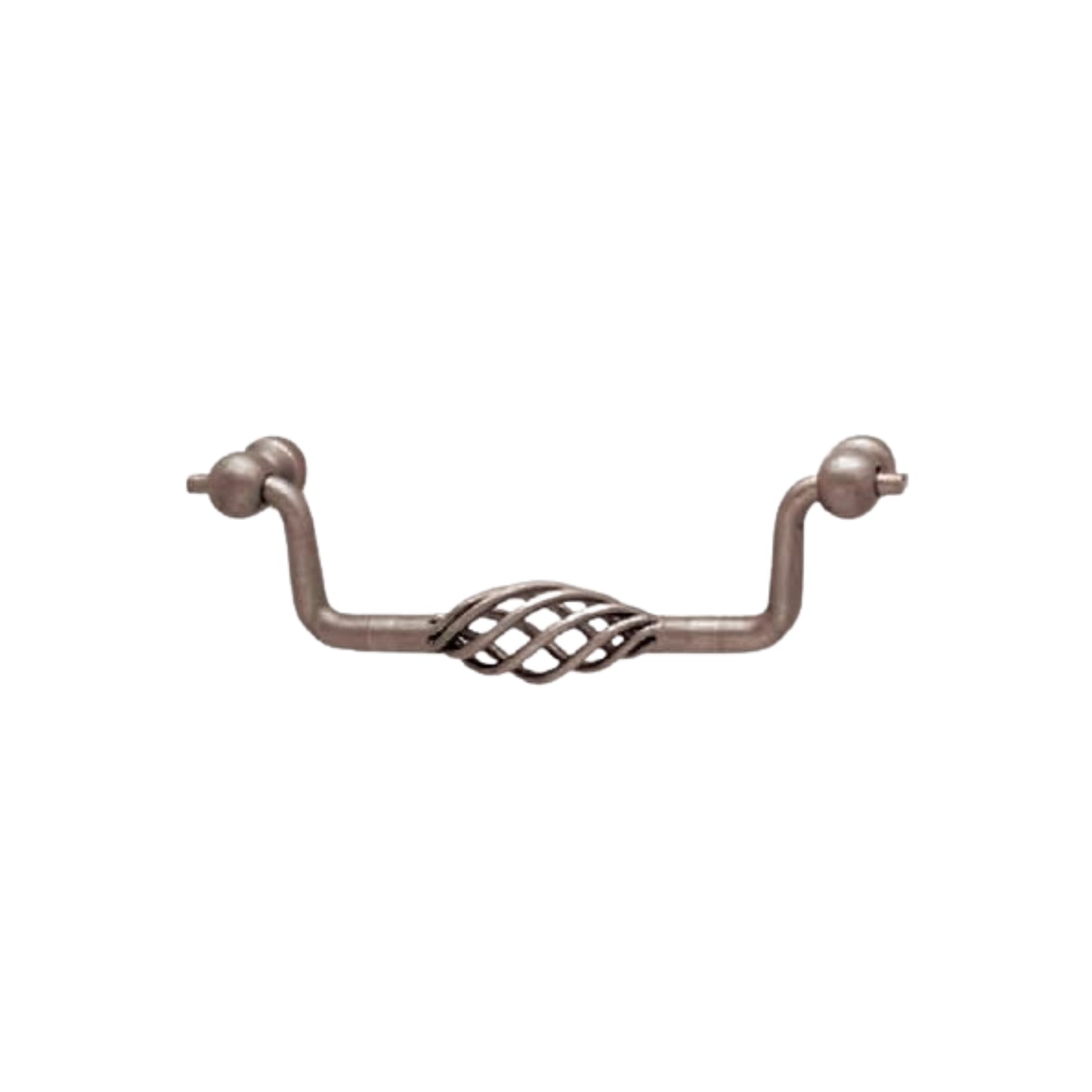 DROP BAR HDL.PEWTER  117X21MM (119.24.901)