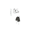 GLASS LOCK.5-8MM CHROME PLATED (233.20.440)