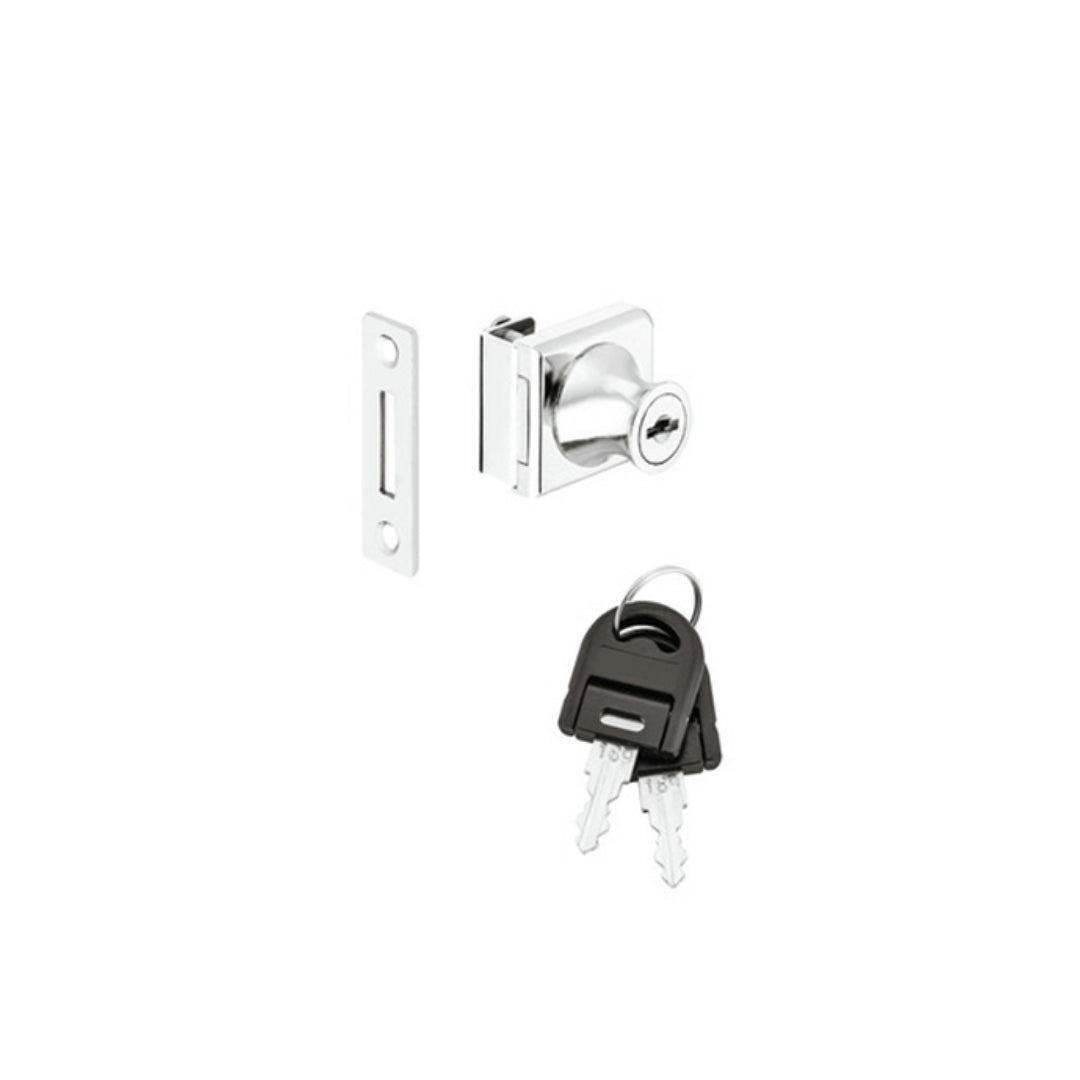 GLASS LOCK.5-8MM CHROME PLATED (233.20.440)