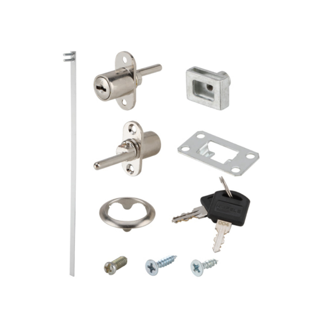FRONT LOCK NI.PL.ALU.BAR 600MM (234.99.96086)
