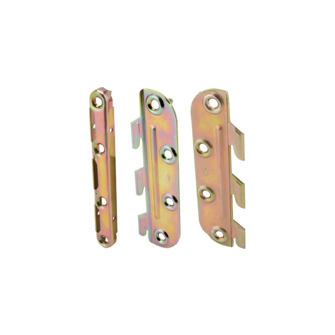 BED FITTING YELL.CHROMAT. 130MM (271.03.53082)