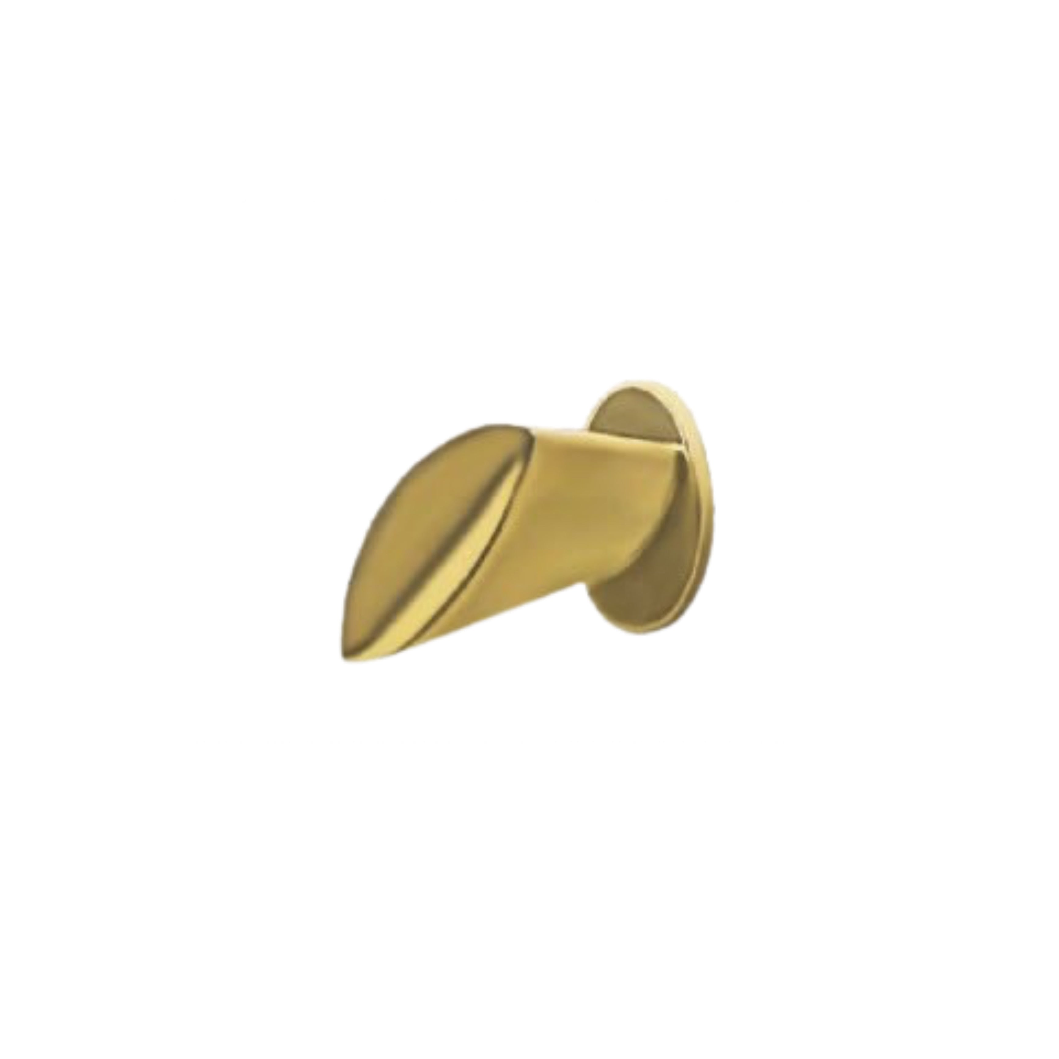KNOB ZI.GOLD PLATED POL.31X19MM (135.49.800)