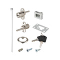 សោចាក់បីថតពីខាងមុខ600មម FRONT LOCK NI.PL.ALU.BAR 600MM (482.01.250)