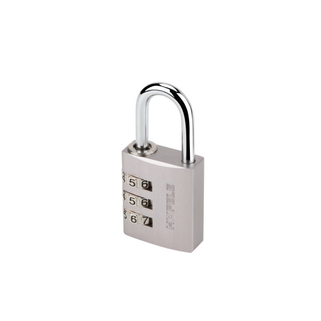PADLOCK COMB. 145/30 SILVER (482.01.862)