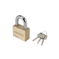 PADLOCK HVB/45 BRASS MATT (482.01.982)