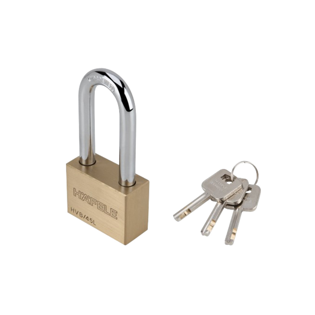 PADLOCK HVB/45L BRASS MATT (482.01.983)
