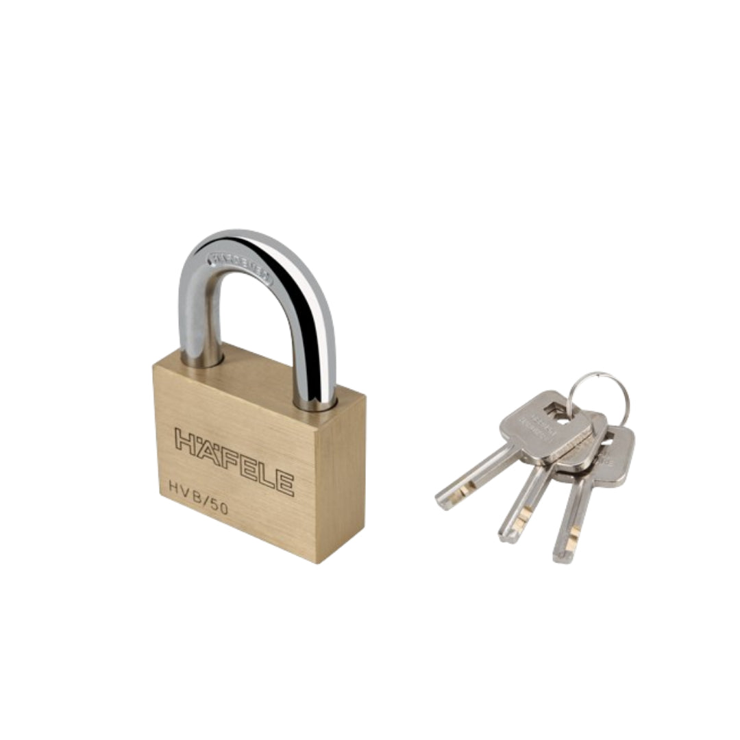 PADLOCK HVB/50 BRASS MATT (482.01.984)