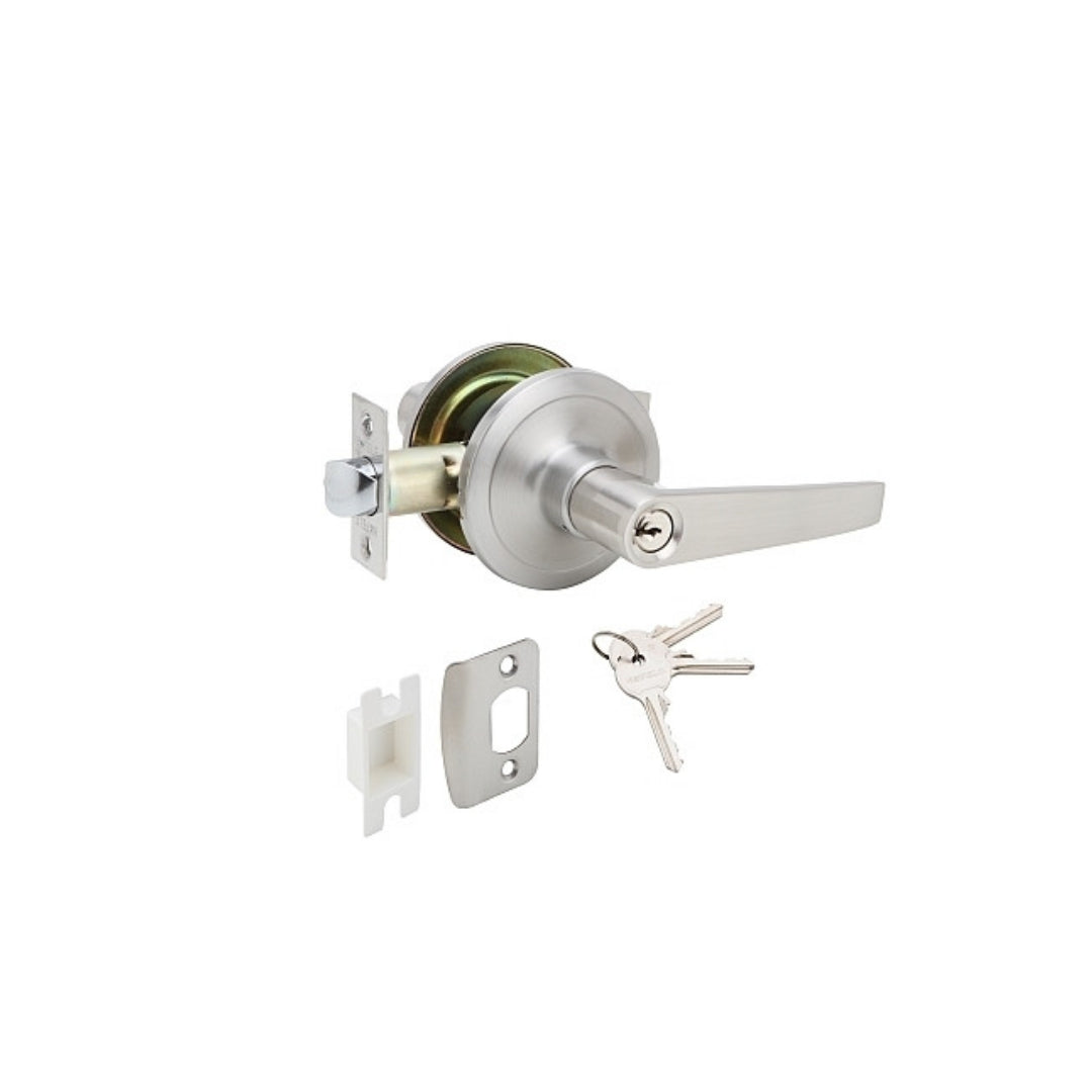សោមូលដៃកាច់មានកូន-ស LEVER LOCK.ENTRANCE.ST.ST. (489.10.780)