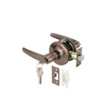សោមូលដៃកាច់មានកូន-ត្នោត LEVER LOCK.ENTRANCE.AN.COP. (489.10.791)