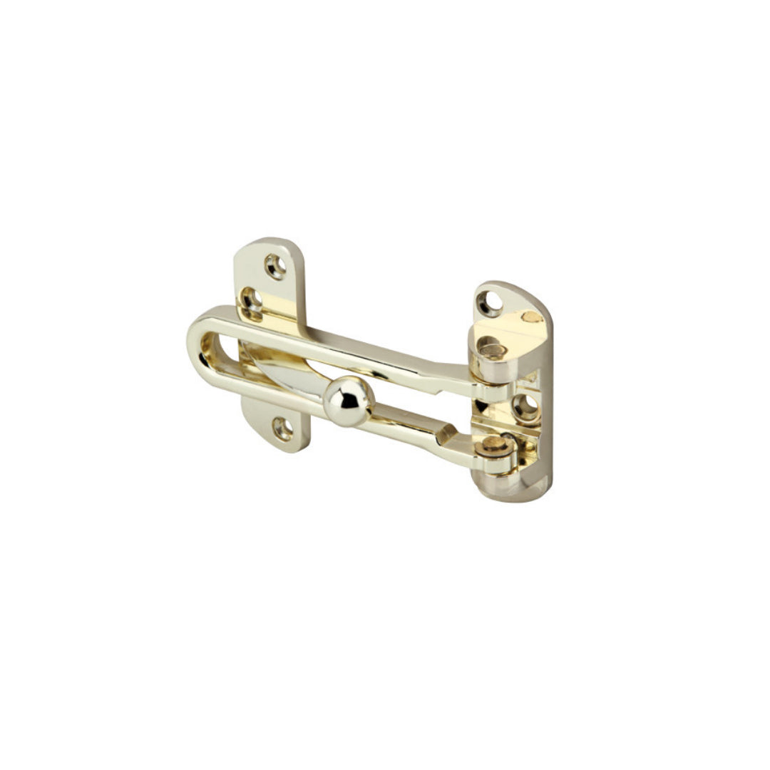 DOOR GUARD ZINC ALLOY BRASS POLISH FINISH (489.15.002)