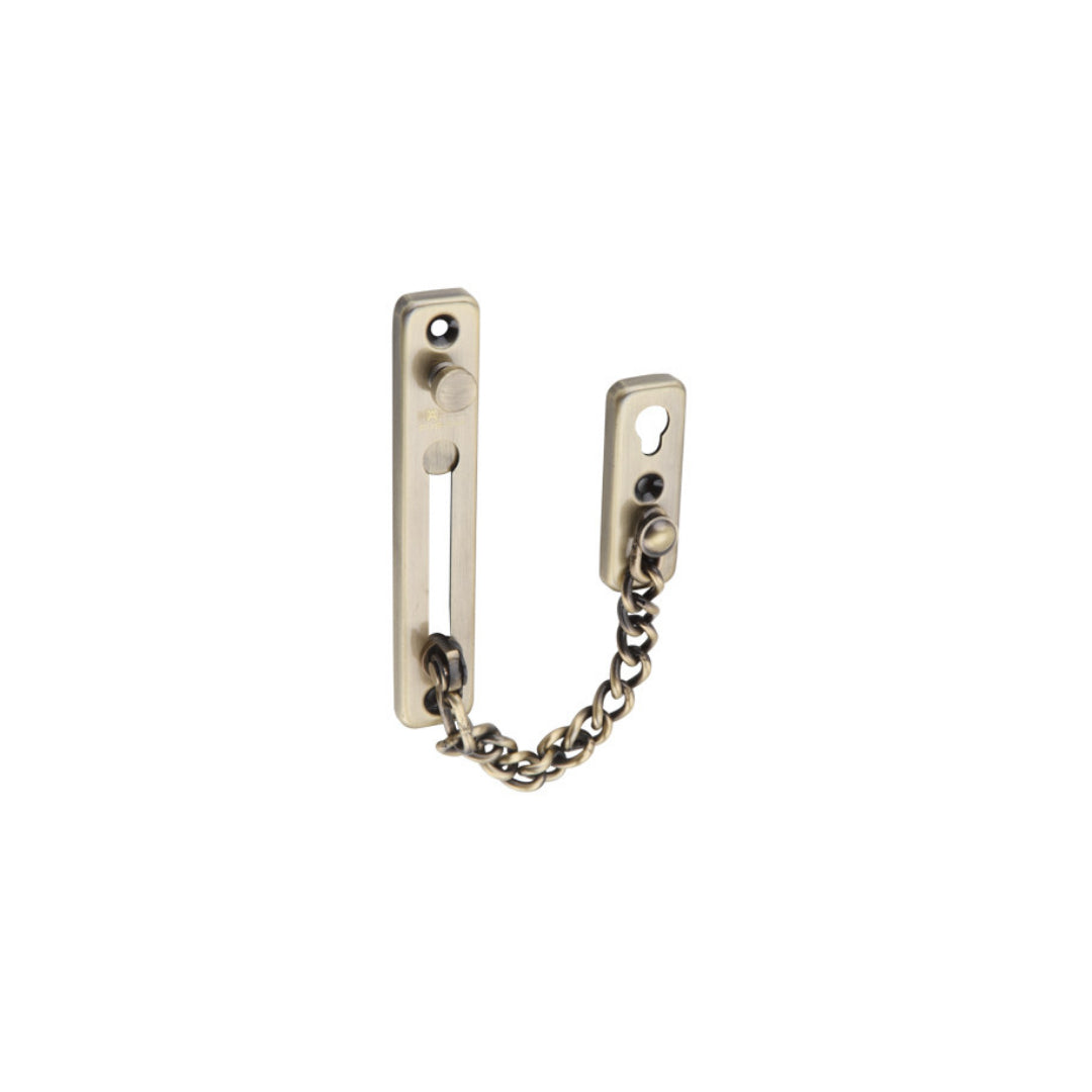 DOOR CHAIN STAINLESS STEEL ANTIQUE BRASS FINISH (489.71.563)