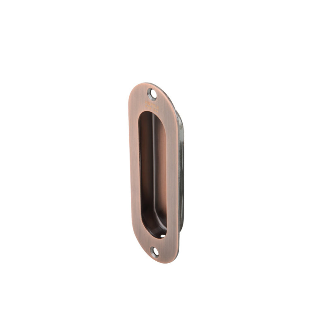 FLUSH HANDLE 120 MM ST.ST ANT.COPPER (489.72.103)
