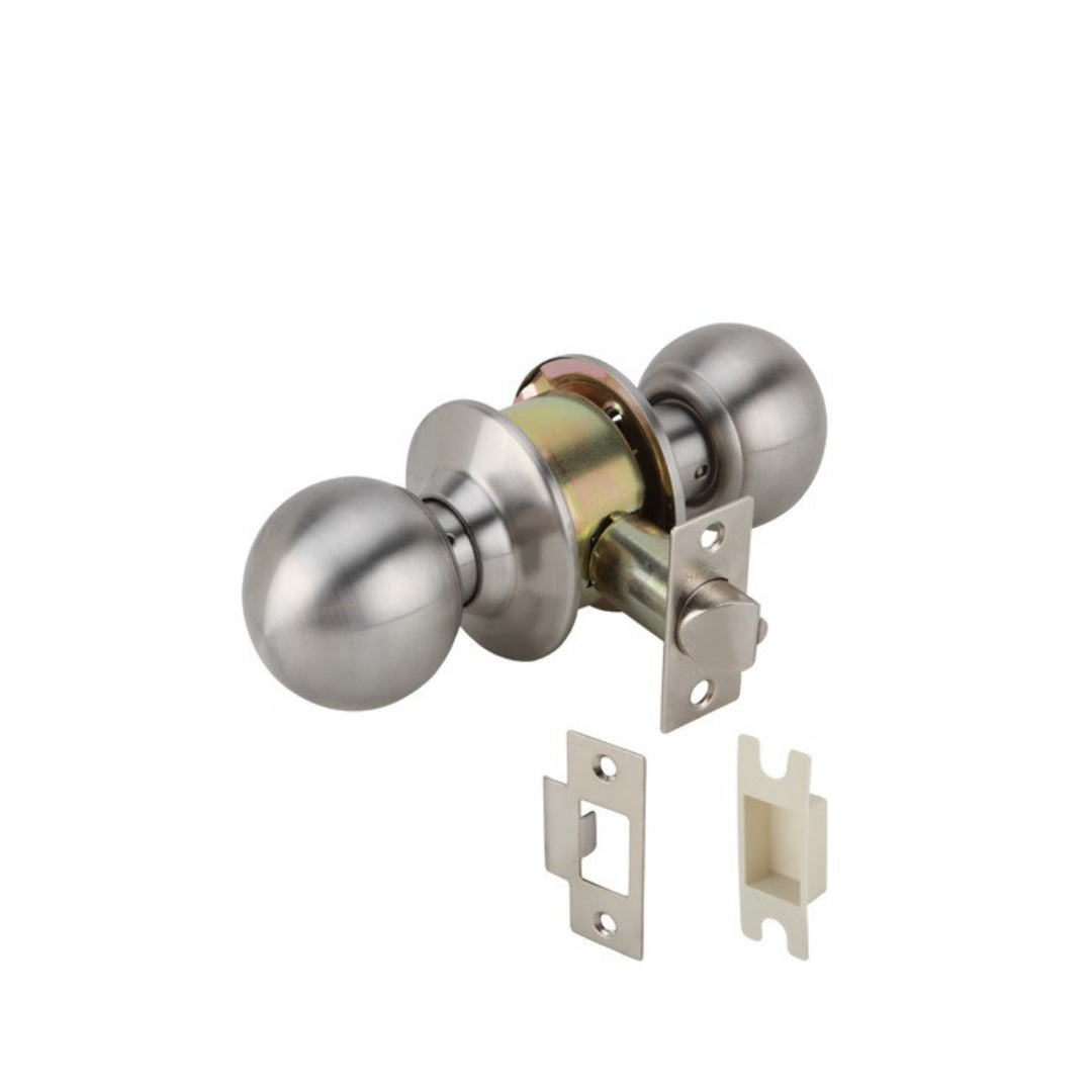 សោមូលសាធារណ200,000ពណ៍ស KNOB LOCKS.PASSAGE ST.ST (489.93.120)