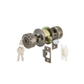 KNOB LOCKSET ENTRANCE ANT.BR (489.93.407)
