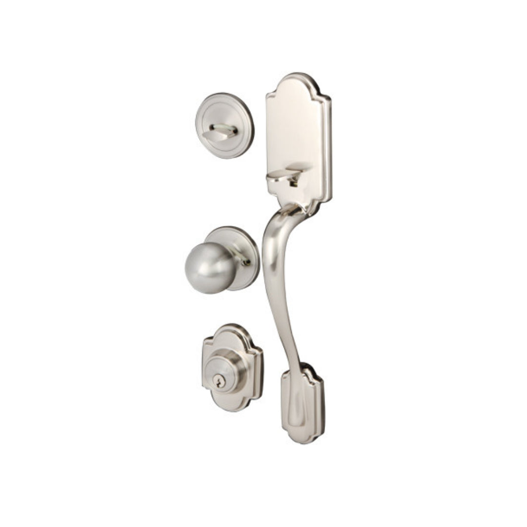 GRIP HANDLE LOCK ENTR.SATIN NIKEL (489.94.609)