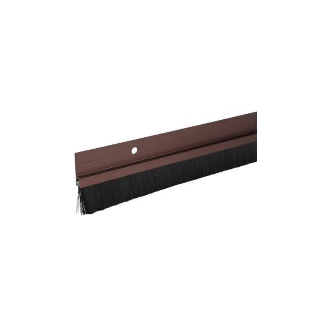 DOOR SEAL ALU.BRUSH BROWN 1000MM (489.97.102)