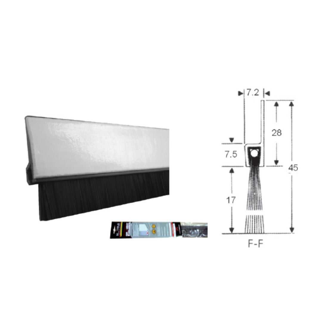 DR.SEAL POLY.BRUS.BROWN 800 MM (489.97.104)
