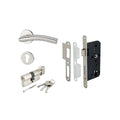 Entrance LEVER HANDLE SET PC ST.ST.MATT (499.10.103)