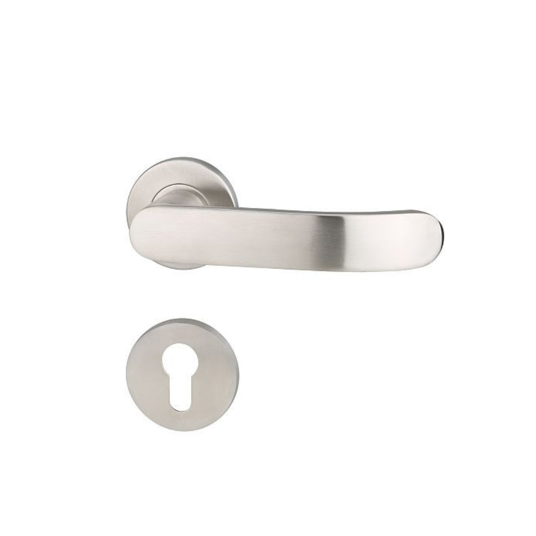 Entrance LEVER HANDLE SET PC ST.ST.MATT (499.10.121)