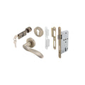 ENT.LEVER HANDLE SET ANT.BRASS (499.62.261)