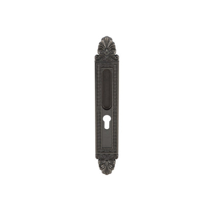 SLIDING DOOR LOCK ENTRANCE ANTIQUE NICKEL (499.65.080)
