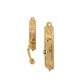 GRIP HANDLE LOCK ENTRANCE SATIN BRASS (499.94.020)