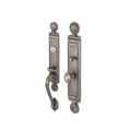GRIP HANDLE LOCK SET ENT. SOL. ZI. ANT. NICKEL (499.94.120)