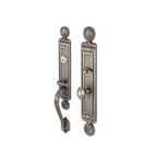 GRIP HANDLE LOCK SET ENT. SOL. ZI. ANT. NICKEL (499.94.120)
