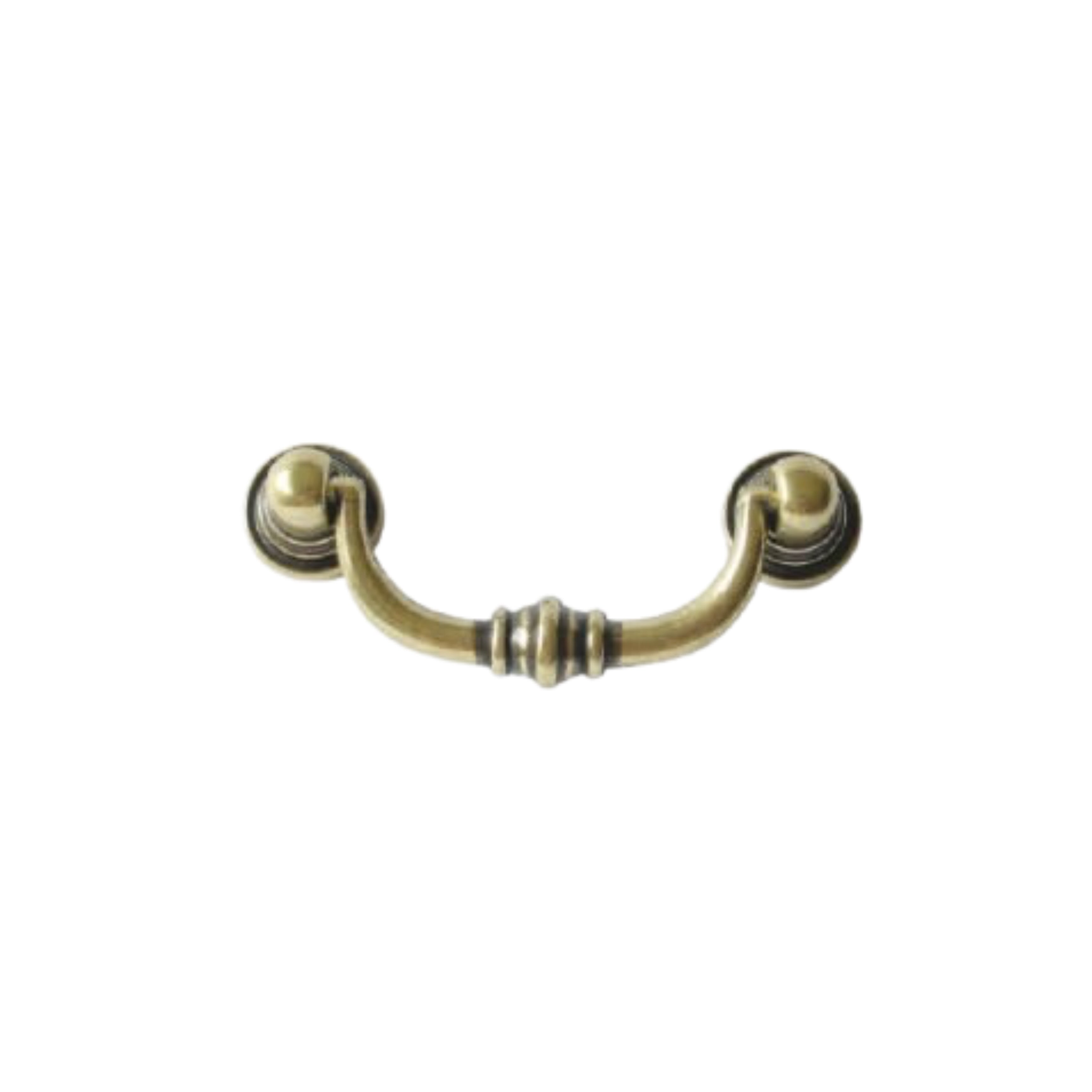 HANDLE ZI.BURNISHED BR.  64MM (123.32.510)
