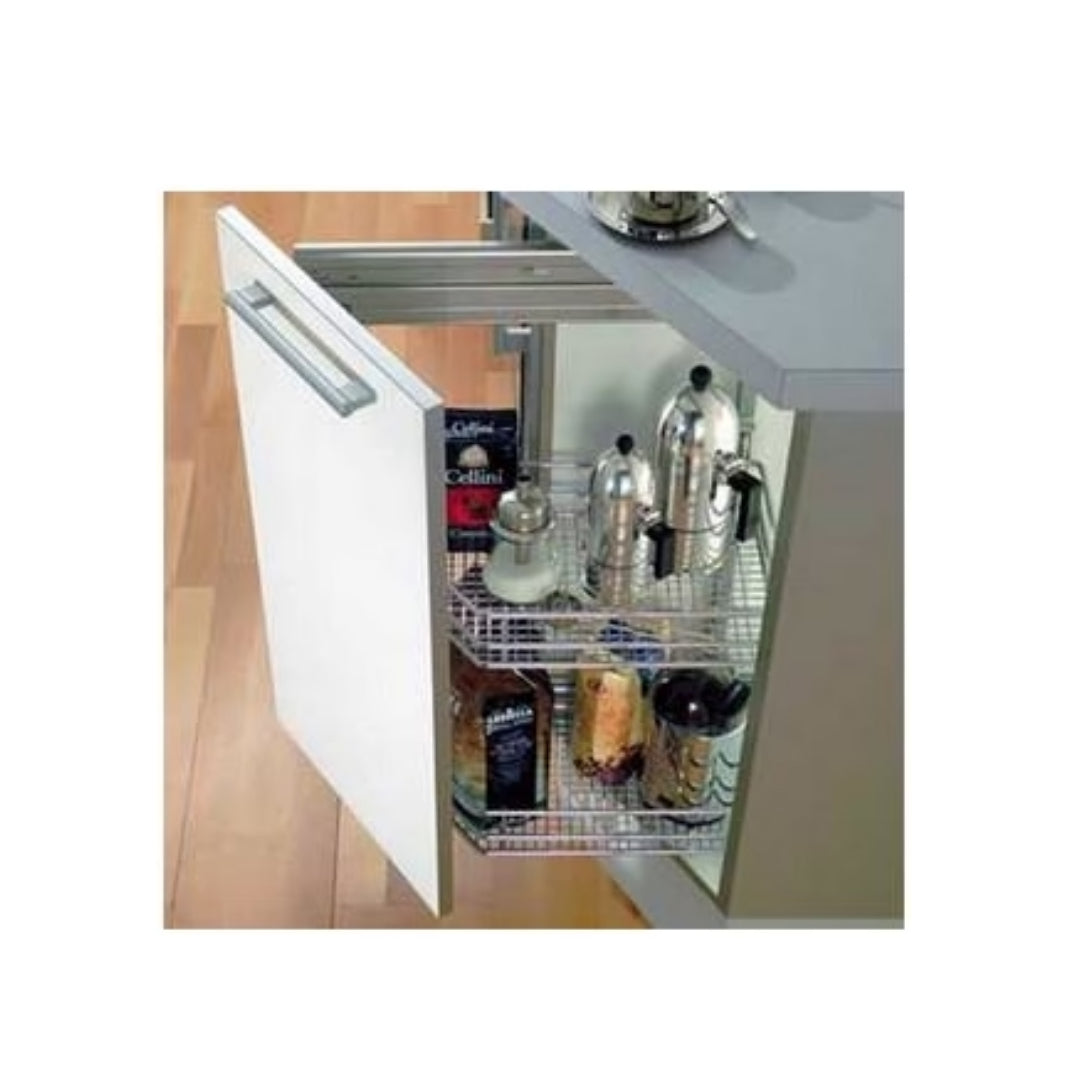 PULL-OUT UNIT FRAME 600MM.SILV. (546.39.996)