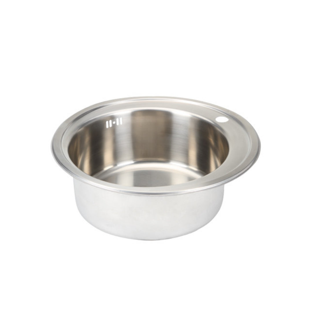 ROUND SINK W/HOLE505X505X180MM (567.20.049)