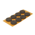 ទ្រនាប់បិទជើងតុទូរាងមូល FELT GLIDER S-ADH.BROWN (650.06.103,650.06.105)