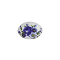 KNOB PORCEL.OVAL WH/BR 35X25X24MM (139.74.721)